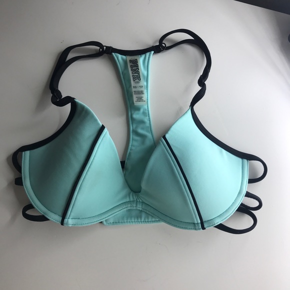 Strappy Front-T-Back-Pink/Victoria Secret Bikini - Picture 1 of 4